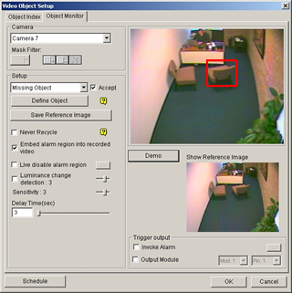 Missing Object Detection